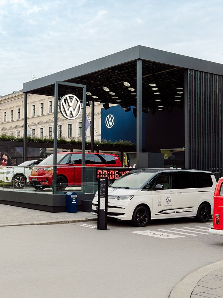 Hochwertige Materialien und kreatives Interior Design – flexibler Pop-Up-Store von Display International.