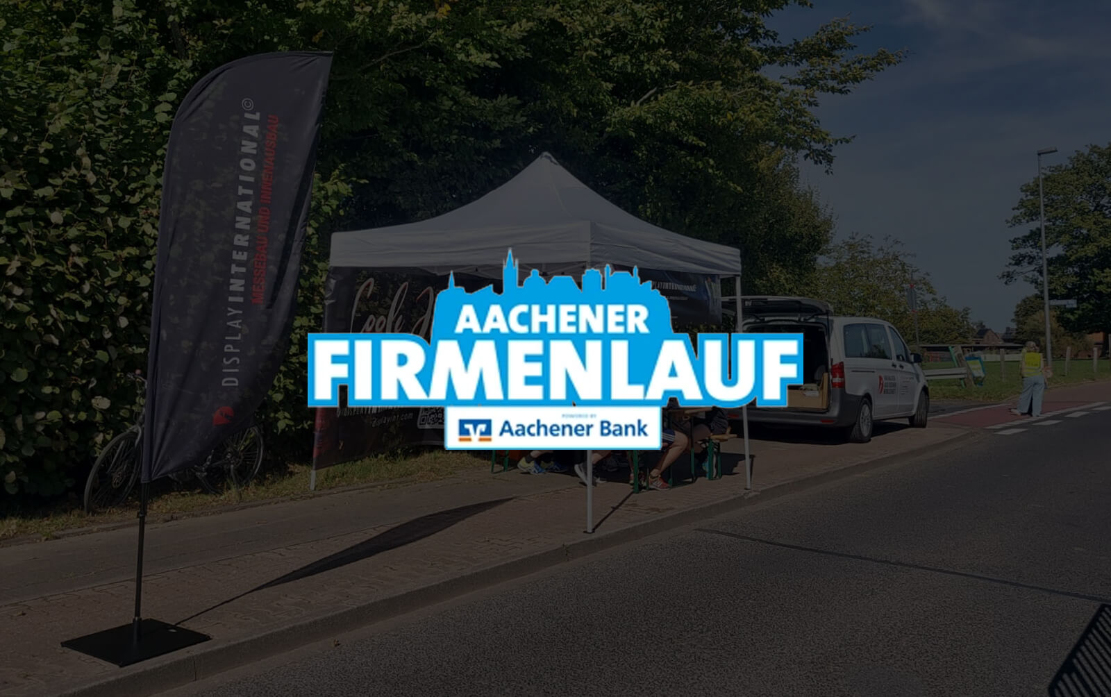 Display International beim Aachener Firmenlauf 2025 – ein sportliches Teamevent voller Energie, Zusammenhalt und guter Stimmung.